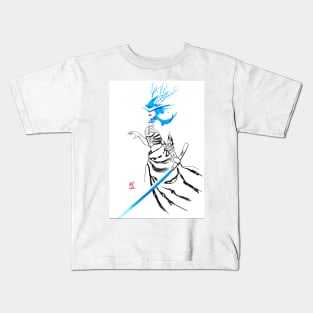 Magical Samurai Blue #2 Kids T-Shirt